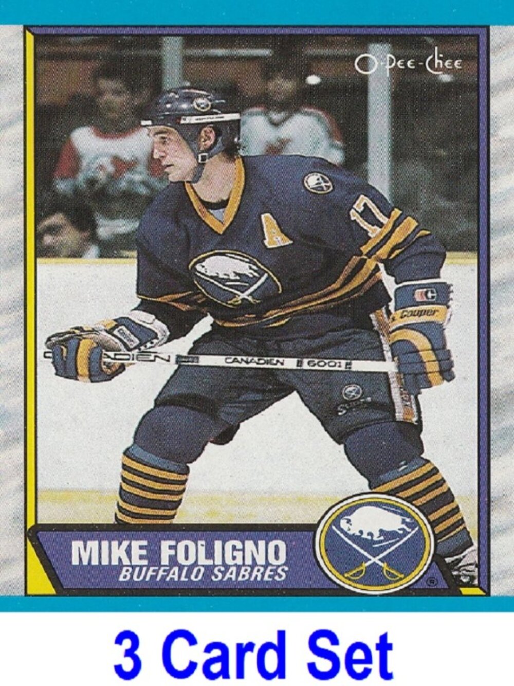 Mike Foligno Hockey Card Collection